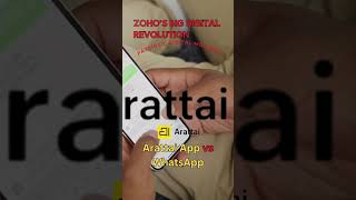 🇮🇳 Arattai App vs WhatsApp – Kya WhatsApp khatre mein hai? Meet India’s Arattai app!