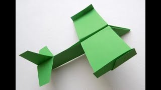 Оригами как сделать бумажный самолет который долго летает Форм-А4. Paper airplane  A4 format Origami