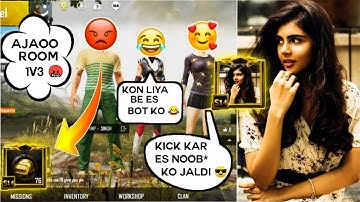 Random 3 players call me Noob / challenge for 1vs3 TDM room ( Part -2 )