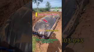 Túi BIOGAS 60 Khối Chưa Đầy 3 Tuần Đã Căng Đét Dồi Dào Gas, Sử Dụng Hoàn Toàn Bạt 1mm #tuibiogas