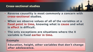 6.5 Reverse causality - Social Science Approaches to the Study of Chinese Society Part 1