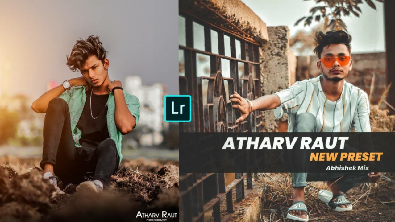 Atharv Raut New Lightroom Preset Photo Editing Tutorial