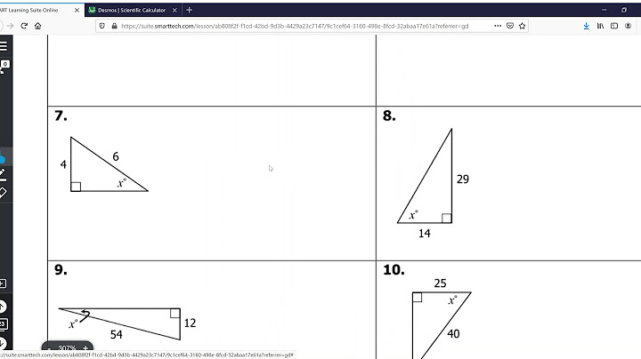 Chapter 8 right triangles and trigonometry answer key