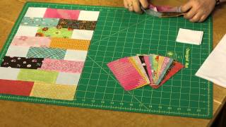 Baby Bricks quilt pattern: http://goo.gl/hieMim. Quilting Quickly Sept/Oct 2015 issue: http://goo.gl/cYra5u. Pre-cut squares: http://goo.