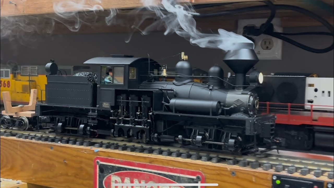Bachmann 2 Truck Shay W/Railpro Installed! 2/27/25 - YouTube