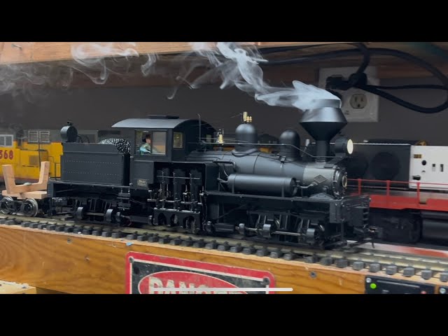 Bachmann 2 Truck Shay W/Railpro Installed! 2/27/25 - YouTube