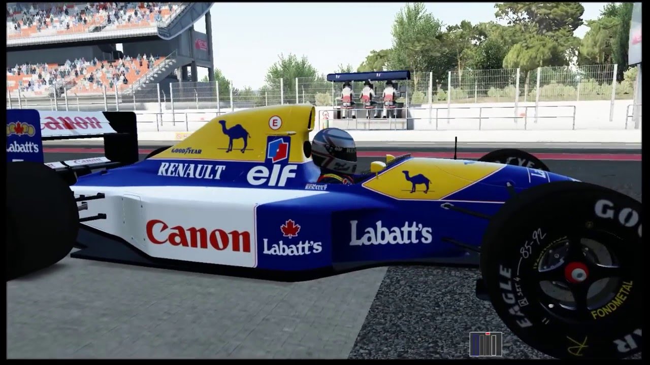 Assetto Corsa Asr Williams Fw14 V 1 Review Youtube