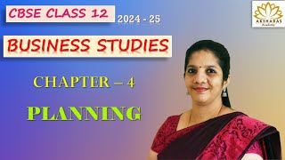 CBSE Class 12 - Business Studies - Chapter 4 - Planning - Tamil