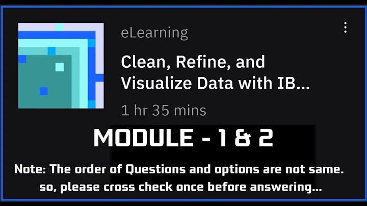 Module 1&2 Start Your Project||Clean, Refine and Visualize Data with IBM Watson Studio #ibm #edunet