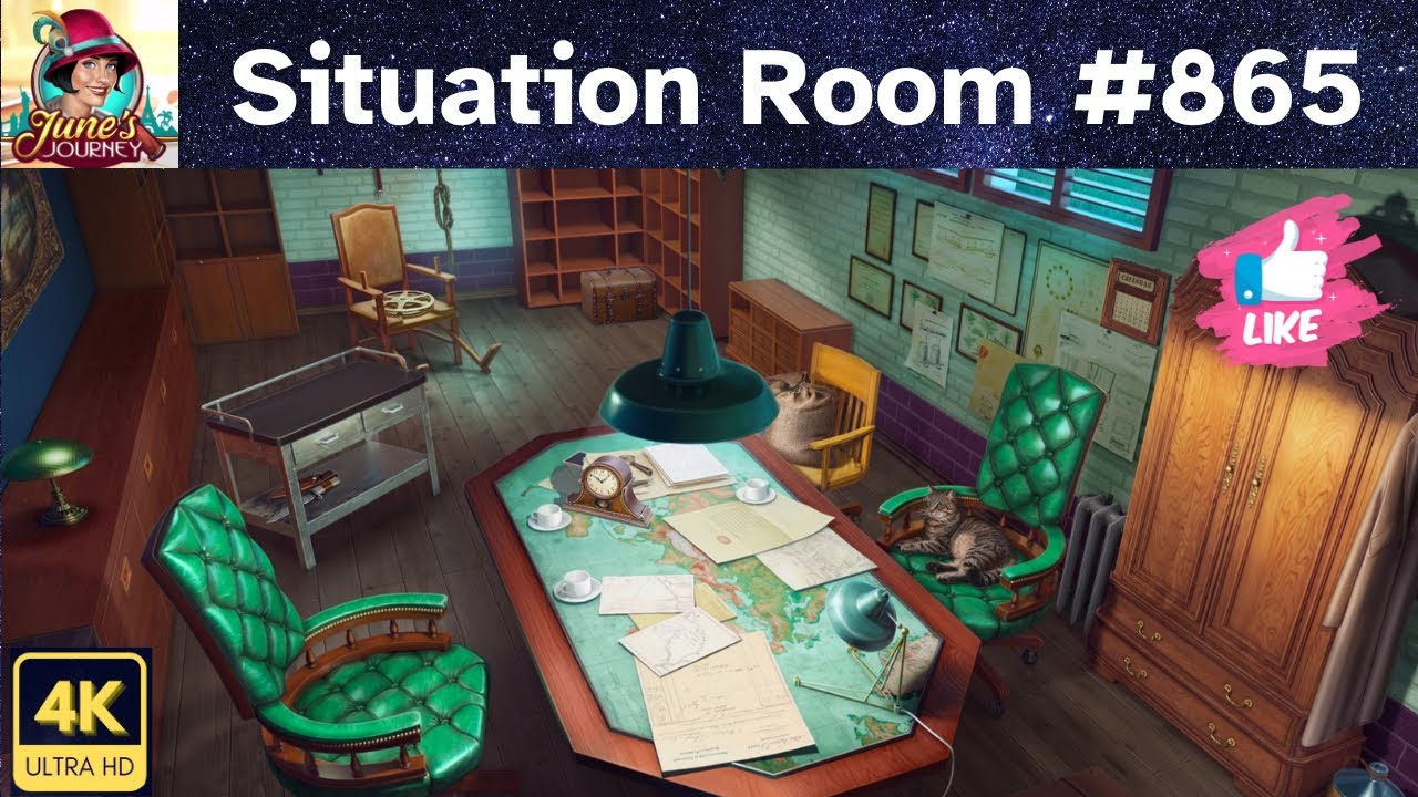 JUNE'S JOURNEY SCENE 865 SITUATION ROOM 🎬FULL MASTERED SCENE🎬 (Hidden
