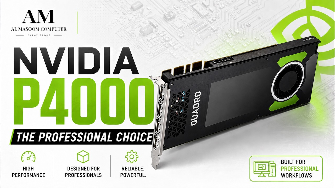 NVIDIA P4000 (8GB, GDDR5, 256BIT, DX12) 2026 GAMEPLAY ┃AL MASOOM