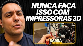 CUIDADOS AO MANIPULAR MATERIAIS DE IMPRESSORA 3D