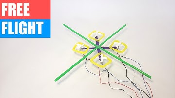 DIY Mini Drone Part 8: Free Flight | Drone Science Project