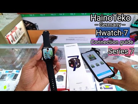 HainoTeko Hwatch-7 Unboxing & Connection Guide in | Hindi | Haino Teko Series 7 Smart Watch