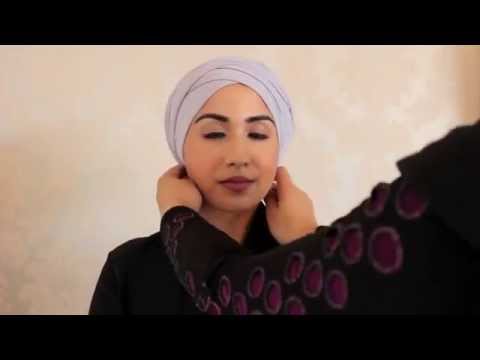 Kreasi Kerudung Segi Empat Untuk Aksesoris Leher Tutorial