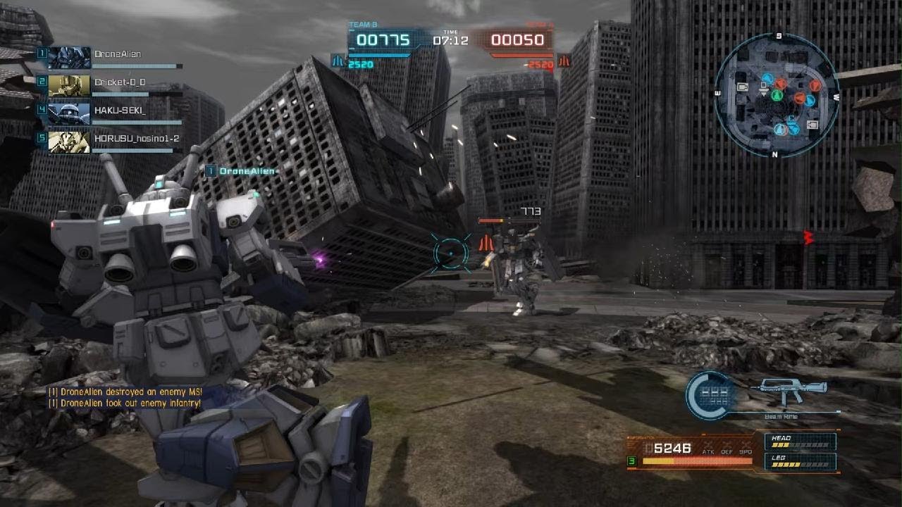 MOBILE SUIT GUNDAM BATTLE OPERATION Powerful Teamwork