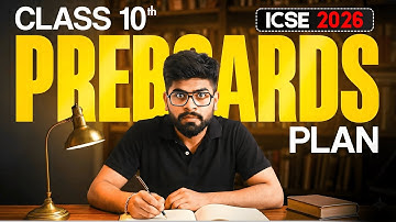 🔥 ICSE Preboards Are Coming! Class 10 Students MUST Watch (2026)