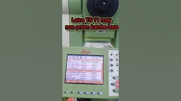 In Leica TS 11How to change prism ,non prism mood.