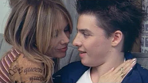 Steven Geller and Rosanna Arquette in Dead Cool Mo...