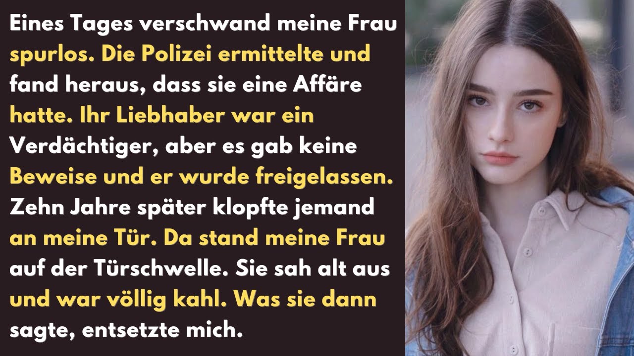 Untreue Frau verschwand nach Urlaub mit AP. 10 Jahre später entdeckte ich die schockierende Wahrheit