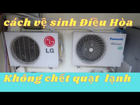 Hướng dẫn Vệ Sinh Máy Điều Hòa Inverter An Toàn không bị hỏng quạt dàn lạnh | Foci