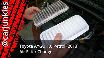 Toyota AYGO 1.0 Petrol (2013) - Air Filter Change