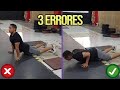 🚨 3 ERRORES que COMETES al hacer BURPEES | evita LESIÓN de RODILLA | CROSSFIT para PRINCIPIANTES 📌🩹