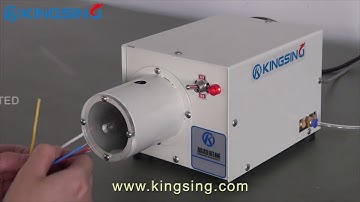 Semi-automatic Wire Stripping and Twisting Machine