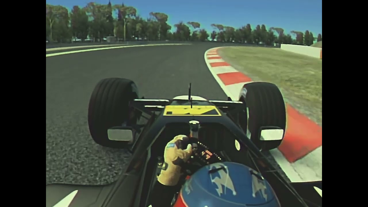 Fernando Alonso's Minardi PS01 Onboard / Assetto Corsa