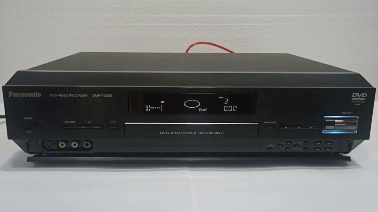 DVD Vídeo Recorder PANASONIC DMRT2020 YouTube