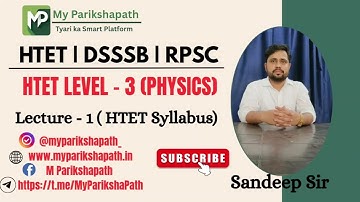 HTET Level - 3 | PHYSICS | Syllabus Discuss 