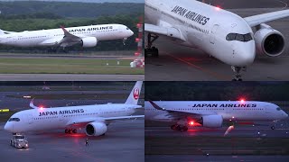 23/07/02 新千歳空港 日本航空 JAL A350-900 (JA12XJ) Arrival & Departure at New Chitose Airport, RJCC
