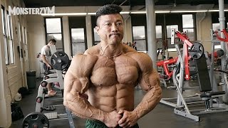 2015 MR.OLYMPIA D-5 Chest workout (KYUNG WON KANG)