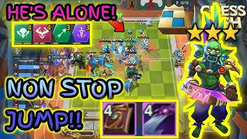 4 Goblin 4 Demon 3 Assassin 3 Hunter | Chess Rush