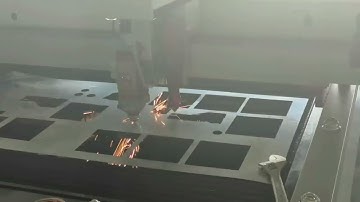 Laser Cutting Machine with Double Cutting Head for Metal and Non Metal