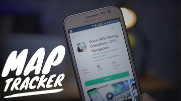 Voice GPS Navigation App is Point by Point Location on Maps