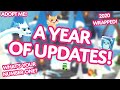 WHAT'S YOUR NUMBER ONE? 🏆 A Year of Updates in Adopt Me! on Roblox