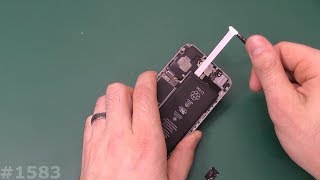 Хитрость при ремонте Iphone. Замена батареи iphone 5, 5s, 6