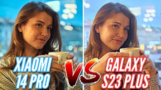 XIAOMI 14 PRO vs GALAXY S23 Plus. Большое сравнение камер