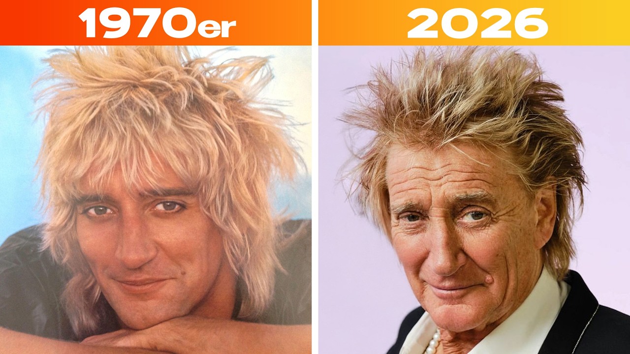 50 legendäre Sänger der 1970er bis 1990er: Damals und Heute