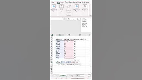 FILTER WITH MULTIPLE CRITERIA IN EXCEL #excel #shorts #short #shortvideo #youtube #youtubeshorts