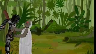Predator vs Granny - Drawing Cartoon 2