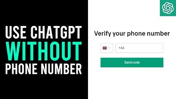 How To Use ChatGPT Without Phone Number