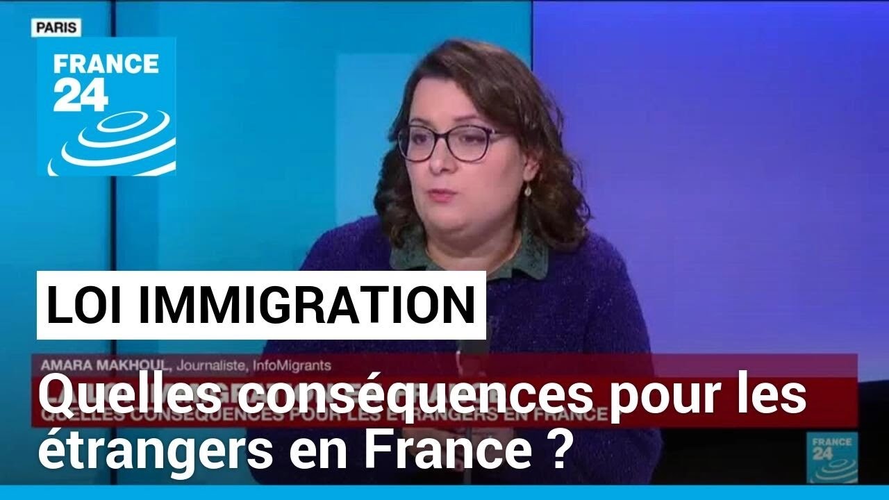Loi immigration  quelles consquences pour les trangers en France   FRANCE 24
