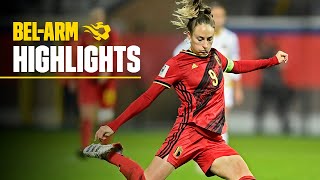 Belgium 19-0 Armenia | Our Record Score Game | #REDFLAMES | #FIFAWWC​ 2023 Qualifiers
