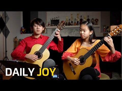 Sibling Guitar Duo Perform Bach Inventions | Daily Joy