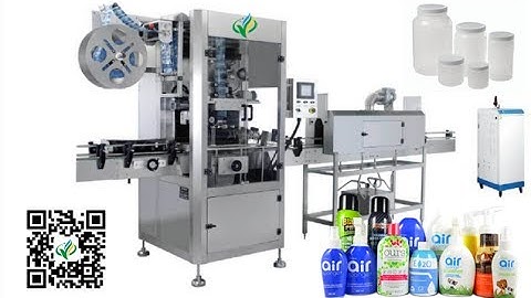 Automatic Heat Shrink Sleeve Labeling Machine With Shrink Tunnel And Steam Generator