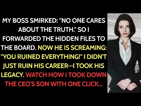 The CEO S Son Took Credit For My 12M Project So I Forwarded The Wrong Report