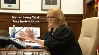 Kenan Ivery Trial Jury Instructions 10/13/15