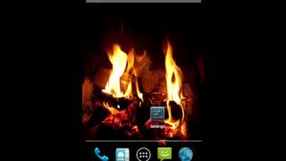 Fireplace Live Wallpaper app for android screenshot 3